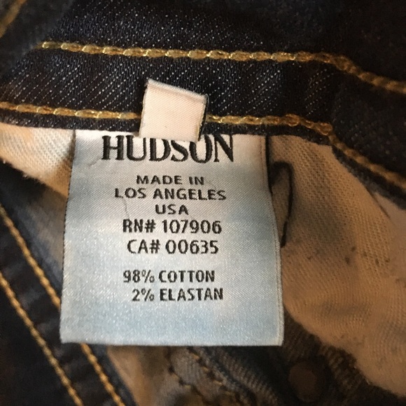 Hudson Beth Baby Bootcut signature jeans size 25 - Picture 8 of 9